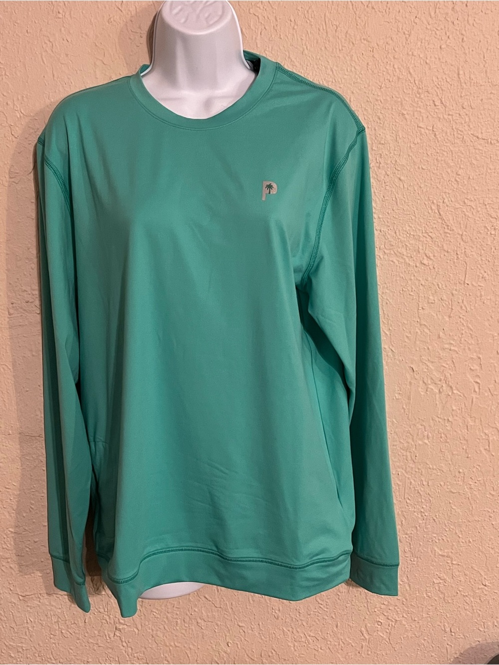 Puma Men's Crewneck Sweater in Teal